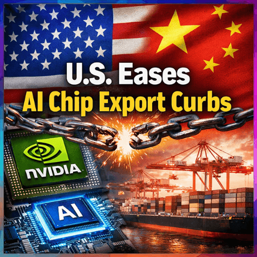 US Drops AI Chip Export Plan, Easing Pressure on Nvidia