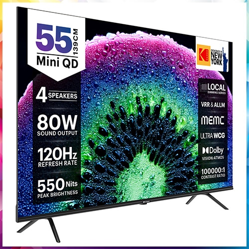 Kodak expands TV range ahead of Flipkart's Big Billion Days, led by Mini-QD 4K flagship at ₹34,999