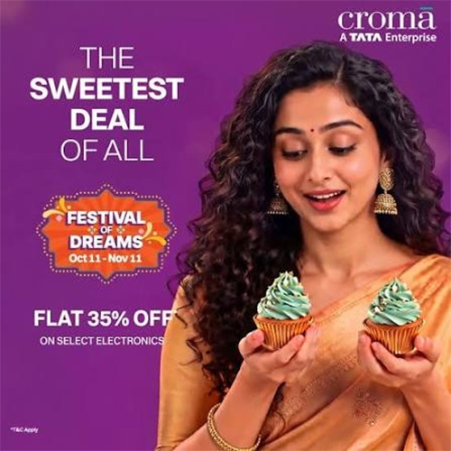 Croma Brings ‘Festival of Dreams’ with Mega Festive Savings and Unbeatable Tech Deals