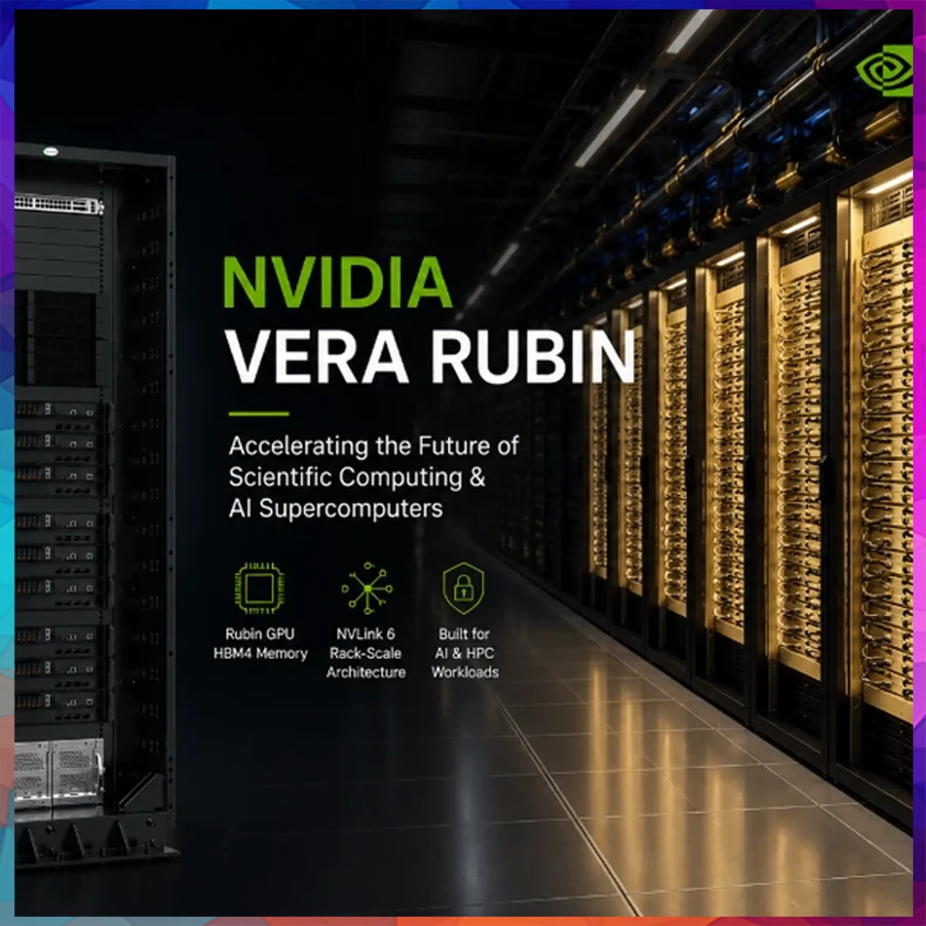 NVIDIA Vera Rubin: Reinventing the AI Supercomputer