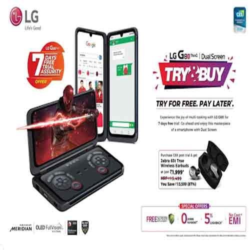 LG Electronics brings in the ‘Try and Buy Offer’ for Its G8x ThinQ Dual Screen Phone