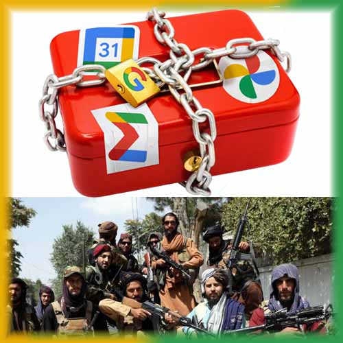 Google temporarily locks email accounts of Afghan government as Taliban seeks source