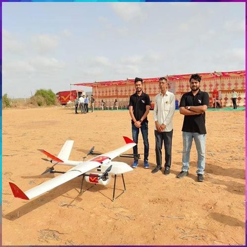India post delivers mail using drone for the first time