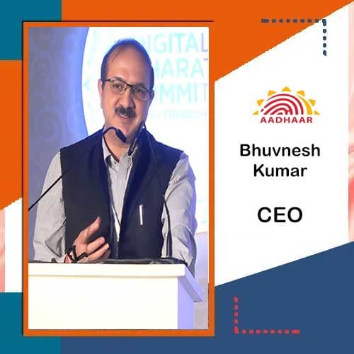 Bhuvnesh Kumar appointed as new CEO of UIDAI