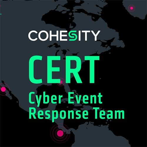 Cohesity expands its CERT service with incident response vendor partnerships