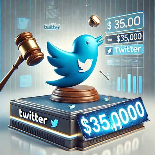 Twitter's Iconic Bird Logo Auctioned for Nearly $35,000