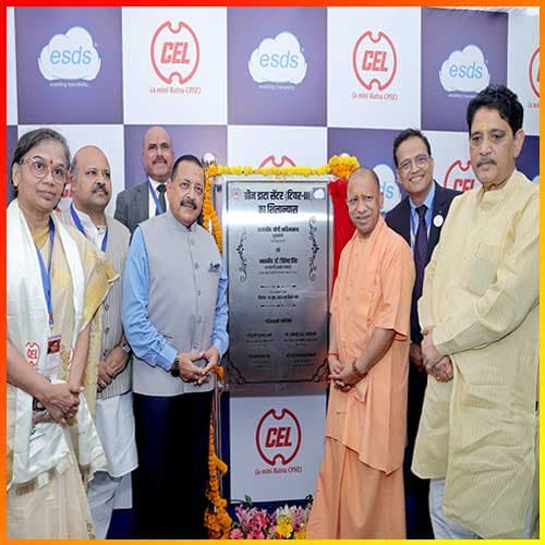 CM Yogi Adityanath Inaugurates CEL-ESDS Green Data Center in Sahibabad