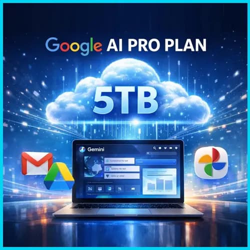 Google expands AI Pro plan with 5TB storage, adds new Gemini-powered features