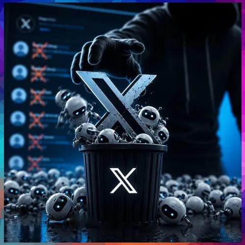 X removes 42,000 AI chatbot accounts