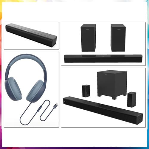 Philips launches new soundbar and headphone lineup for home and portable audio