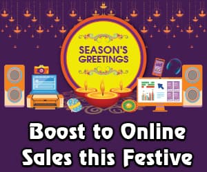 Boost to Online Sales this Festive Season