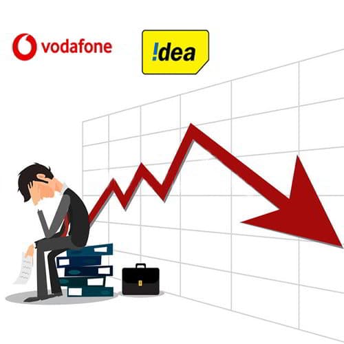 Vodafone Idea is down with Rs 4881.9 Crore In Q4