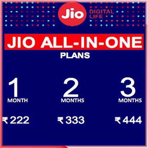 Jio back to the disruption table with jio 'all-in-one' plans