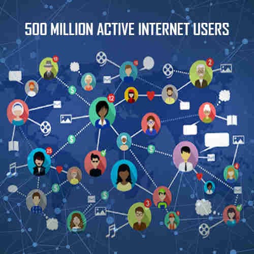 IAMAI reports India has over 500 million active Internet users with 21% more women