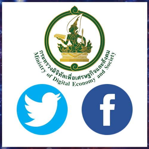 Facebook & Twitter to face legal actions from Thailand's Digital Ministry for content breaching