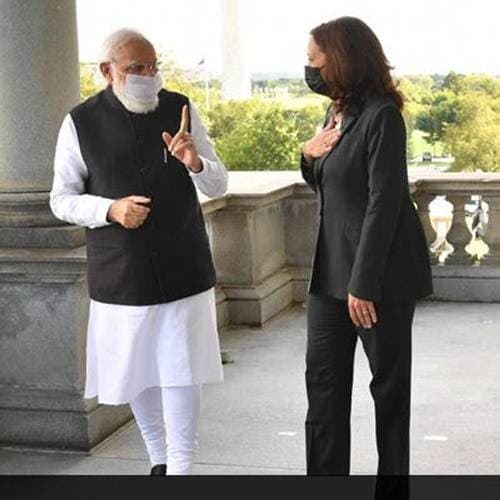 India and America are natural partners: PM Invites Kamala Harris To India