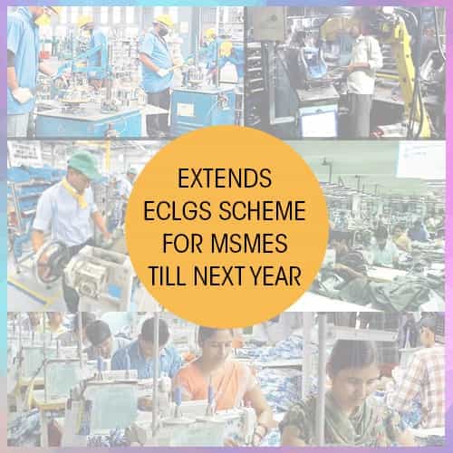 FM extends ECLGS scheme for MSMEs till next year