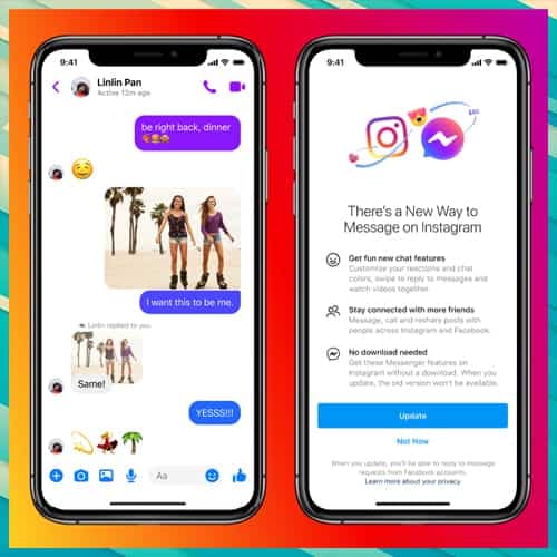 Instagram gets Messenger like messaging features