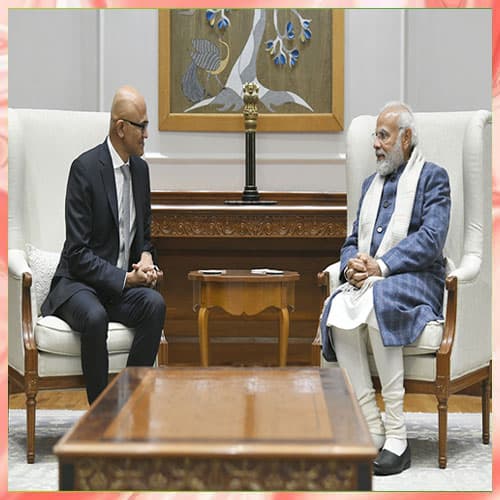Satya Nadella praises govt’s sustainable and inclusive economic growth focus
