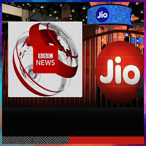 Jio and BBC sign news partnership