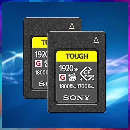 Sony halts memory card sales temporarily due to shortages
