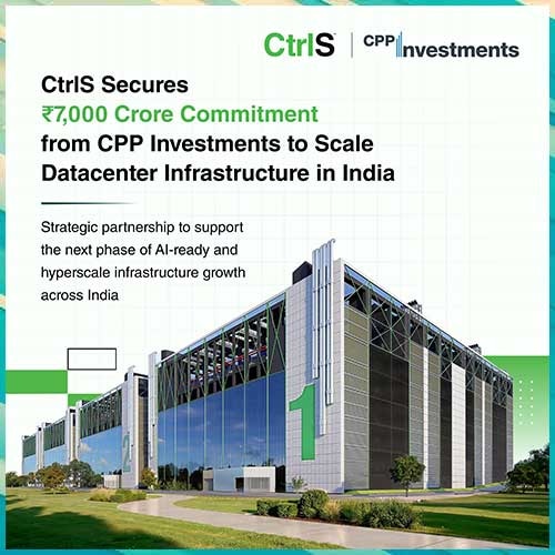 CtrlS to scale datacenter infrastructure in India by partnering with CPP Investments