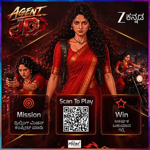 Zee Kannada introduces a first-of-its-kind interactive mission for television viewers with ‘Agent JD’