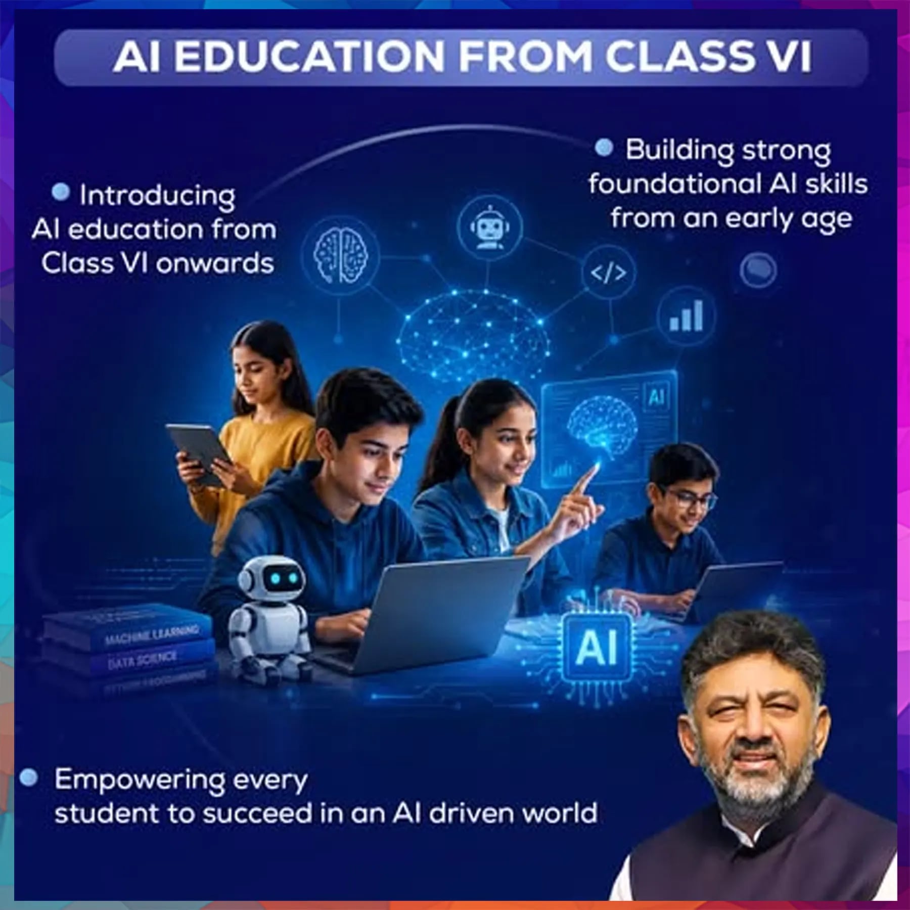 Karnataka to introduce AI training in government schools from Class 6