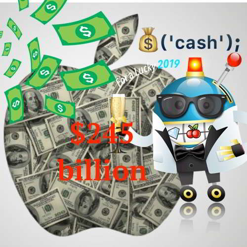Apple now has $245 billion cash on hand - how can it deploy this reserve?