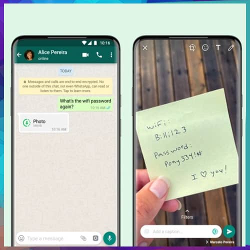 Users will no longer be able to take screenshots from WhatsApp’s View-Once Messages