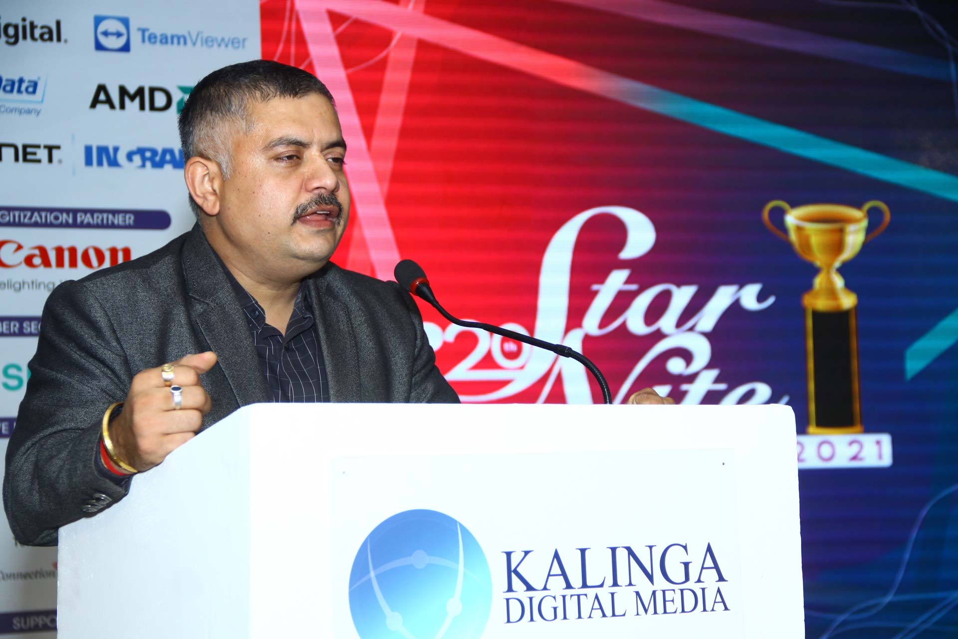 Presentation by Mr. Amit Sharma, IT Secy, J&K at 20th Star Nite Awards 2021