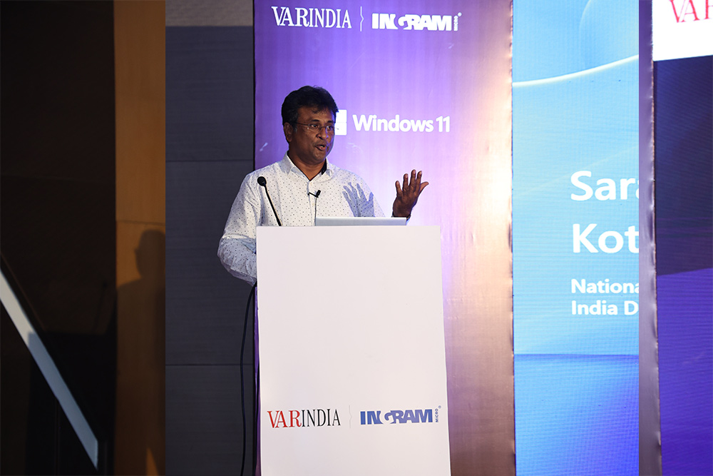 Presentation by Mr. Saranga Babu, National Distribution Lead- Microsoft India