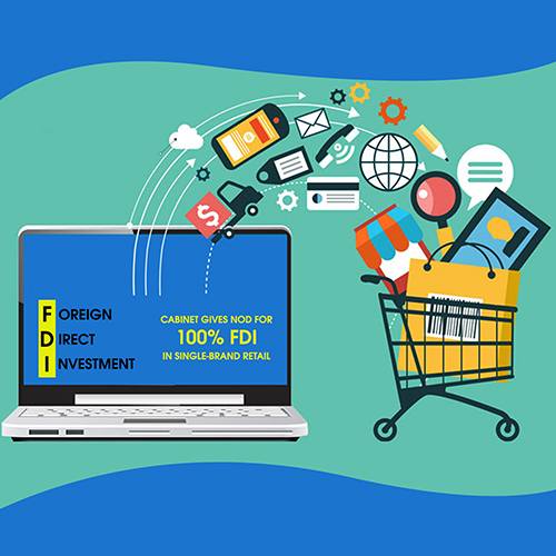 cabinet gives nod for 100 fdi in singlebrand retail