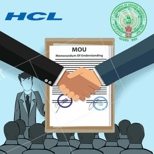 hcl signs mou with government of andhra pradesh