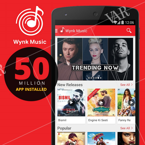 wynk music crosses 50 mn milestone