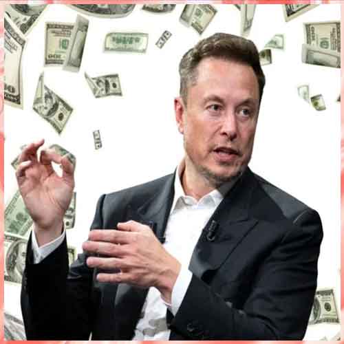 Elon Musk gets ₹2.8 lakh crore richer in a day