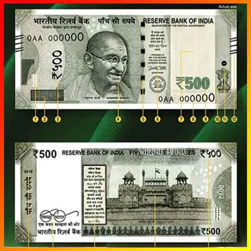 Sharp rise in counterfeit Rs 500 notes detected in 2024-25