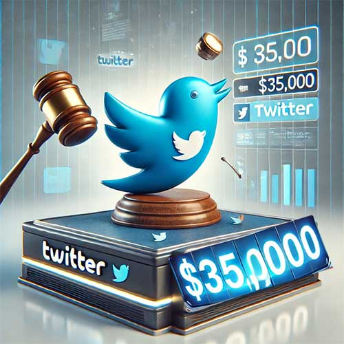 Twitter's Iconic Bird Logo Auctioned for Nearly $35,000