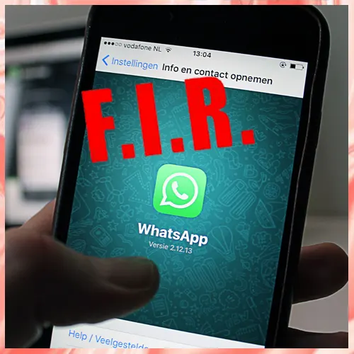 FIR filed against WhatsApp officials for not cooperating in a probe