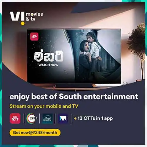 Vi Expands Regional OTT Lineup with Addition of Sun NXT to Vi Movies & TV App Vi Expands Regional OTT Lineup with Addition of Sun NXT to Vi Movies & TV App
