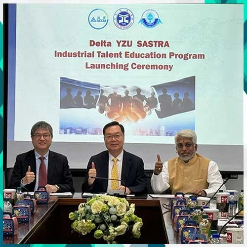 Delta Electronics, Yuan Ze, and SASTRA Launch Global Tech Talent Program