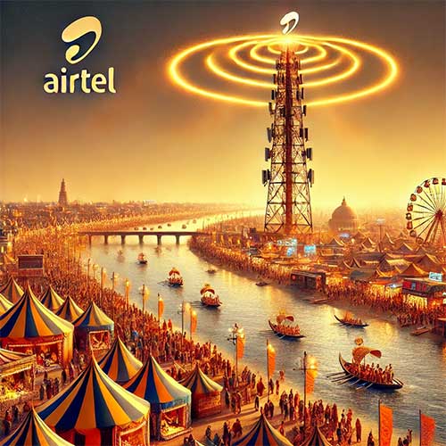 Airtel boosts network coverage in Prayagraj for Maha Kumbh