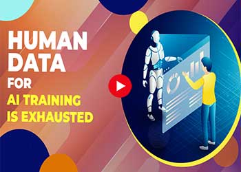 Human data for AI training is exhausted