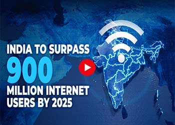 India to Surpass 900 Million Internet Users by 2025