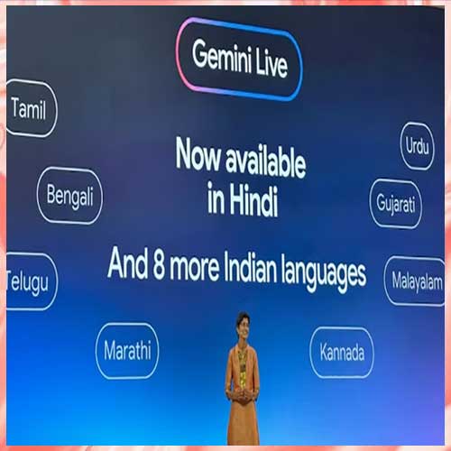 Gemini Live will now be accessible to Hindi speakers