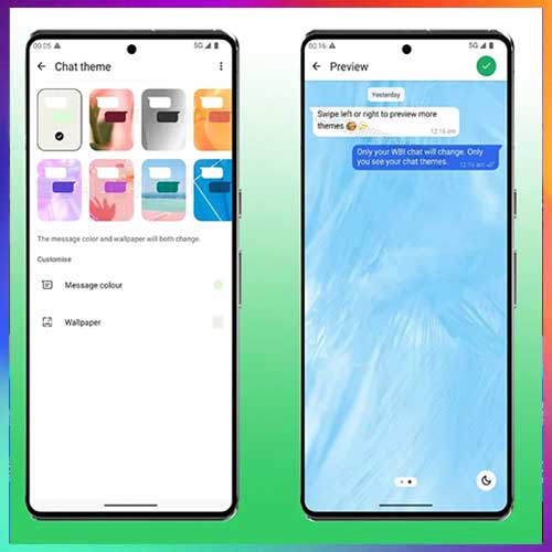 WhatsApp rolls out custom chat themes, bubbles, and more