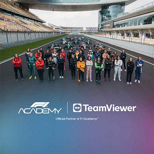 TeamViewer supports gender equality by partnering with F1 ACADEMY