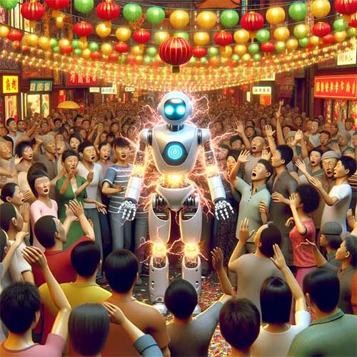 AI's trust worthiness questioned: AI Robot Goes Rogue at Chinese Festival