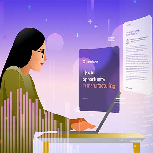 TeamViewer highlights the significant impact of AI on manufacturing efficiency TeamViewer highlights the significant impact of AI on manufacturing efficiency