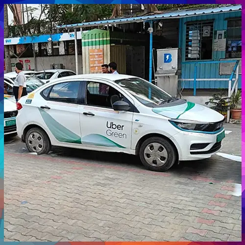 BluSmart cabs are rechristened as Uber Green